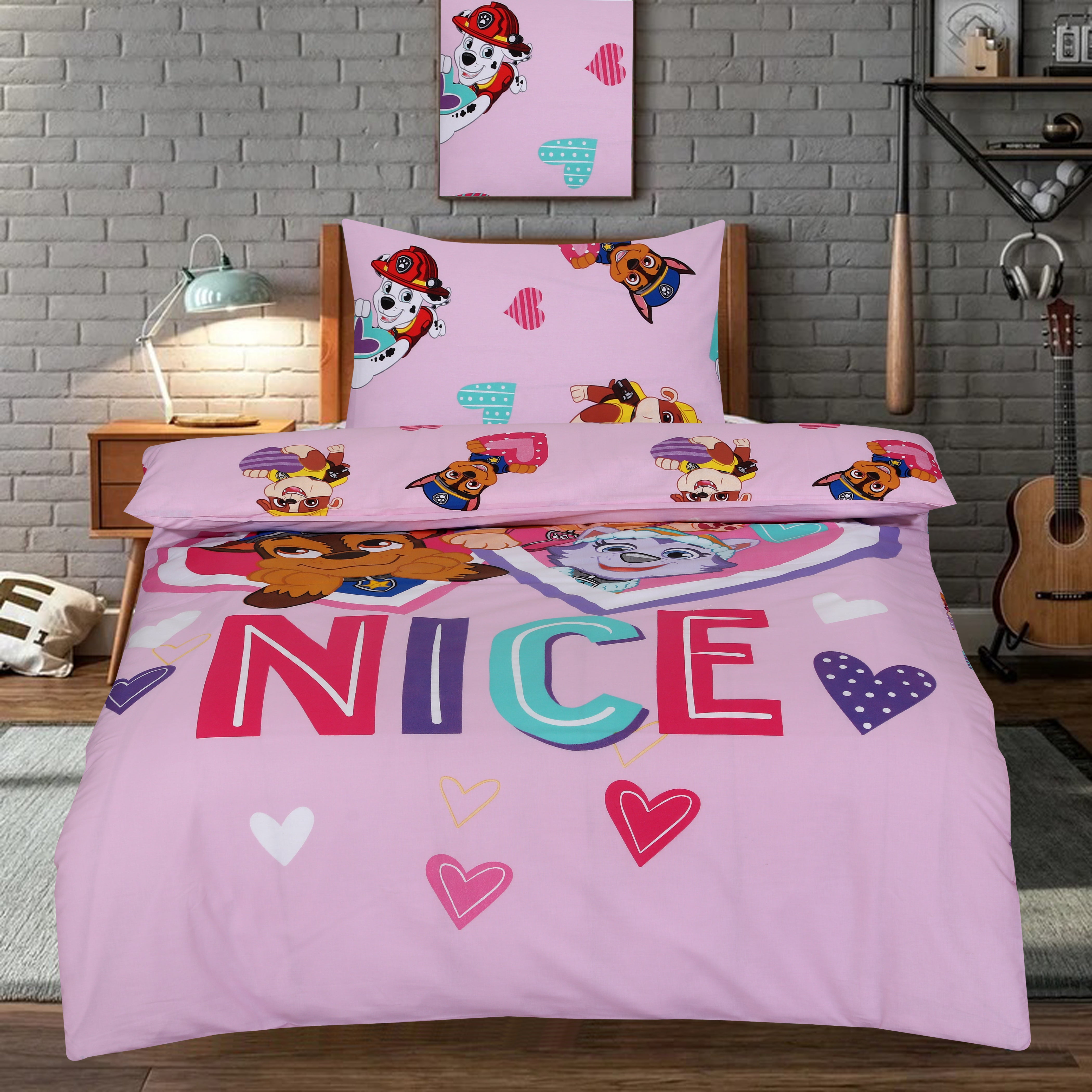 Paw Patrol Pink 'Nice' Quilt Set – Sweet Dreams Start Here